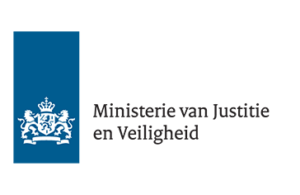 Ministerie van Justitie en Veiligheid logo